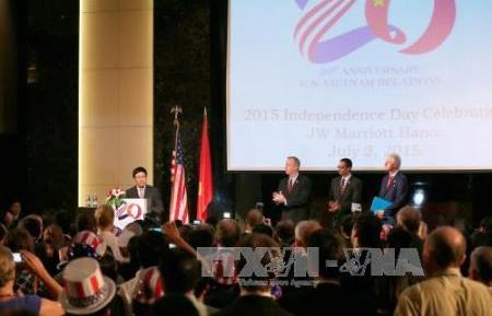 Feier zum 20. Jahrestag der Aufnahme diplomatischer Beziehung zwischen Vietnam und den USA